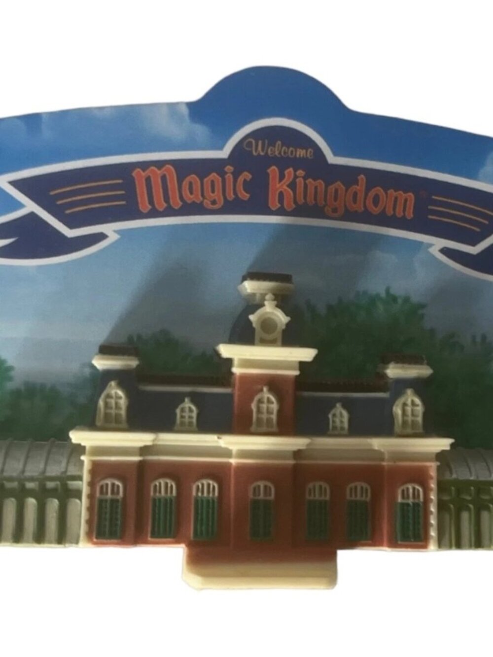Disney Magic Kingdom 2004 Board Game Main Street Railroad Station Replacement
